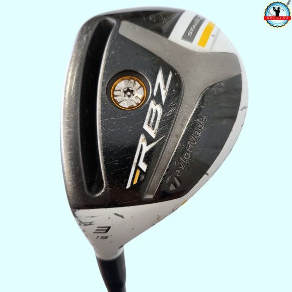 TaylorMade RBZ Stage 2 Left-Handed 3 Hybrid 19º RocketFuel 65g R-Flex 41" - Picture 1 of 16